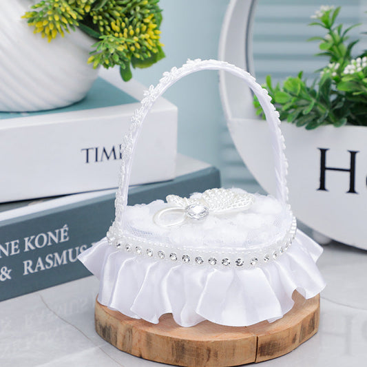 Wedding Ring Pillow For The Groom And Bride, Creative Portable