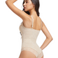 Women's Lace Shapewear Tummy Control Body Shaper Seamless Sculpting Snatched Waist Body Suit