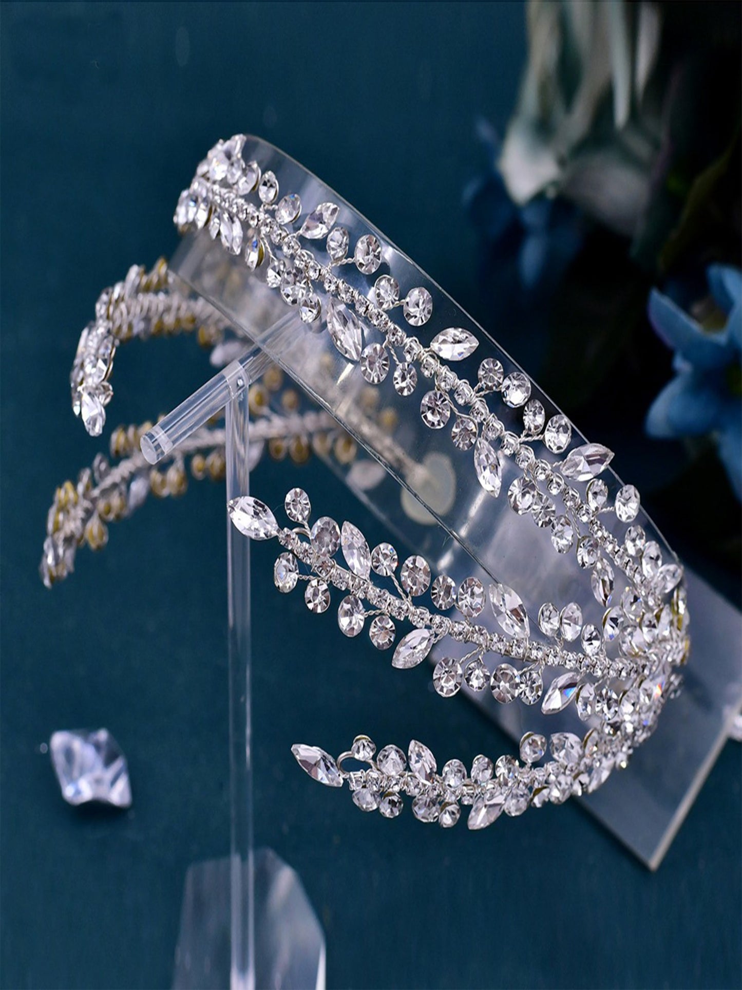 Sparkly Vintage Luxury Rhinestone Hair Accessories for Women