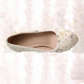 Womens Platform Pearl Rhinestone Wedding Shoes High Heel Party Evening  Bridal Crystal Shoes