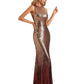 Sparkly Sequin Mermaid Sleeveless Long Wedding Guest Dresses