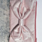 Satin zippered pouch with bow Evening Bag Fanny Pack Cell Phone Purse Small