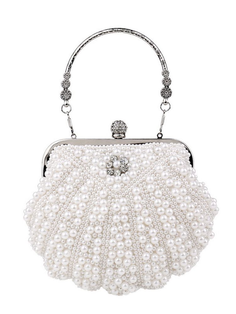 Wedding bridesmaid pearl evening bag ladies banquet dress evening bag fashion handbag