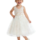 Sweet Ivory Lace Flower Girl Dress with Tulle Skirt for Weddings and Special Occasions