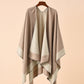 Women's Shawl Wraps Open Front Cape Warm Oversized Shawls for Fall Winter