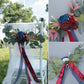 New Outdoor Forest Chair Back Flower Wedding Simple Leaning Back Flowers