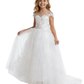 Spaghetti-Straps Princess Flower Dress Birthday Party Dresses