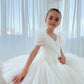 Pretty Princess Ball Gown Flower Girl Dresses Pageant Dress Fluffy Tulle Long Birthday Dress