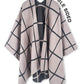 Women's Shawl Wrap Poncho Ruana Cape Open Front Cardigan Shawls for Fall Winter