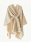 Women's Shawl Wrap Poncho Ruana Cape Open Front Cardigan Shawls for Fall Winter