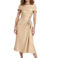 Short Formal Dresses Off Shoulder Mother of The Bride Dress Rhinestone