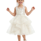 Lacey Bell Communion Dress For Wedding  Flowers Pageant Dress Evening Gowns