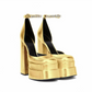Womens Platform Wedding Shoes High Heel Party Evening Sandals