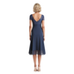 Short V-neck Mother of the Brides Dresses Knee Length A-line Prom Gowns