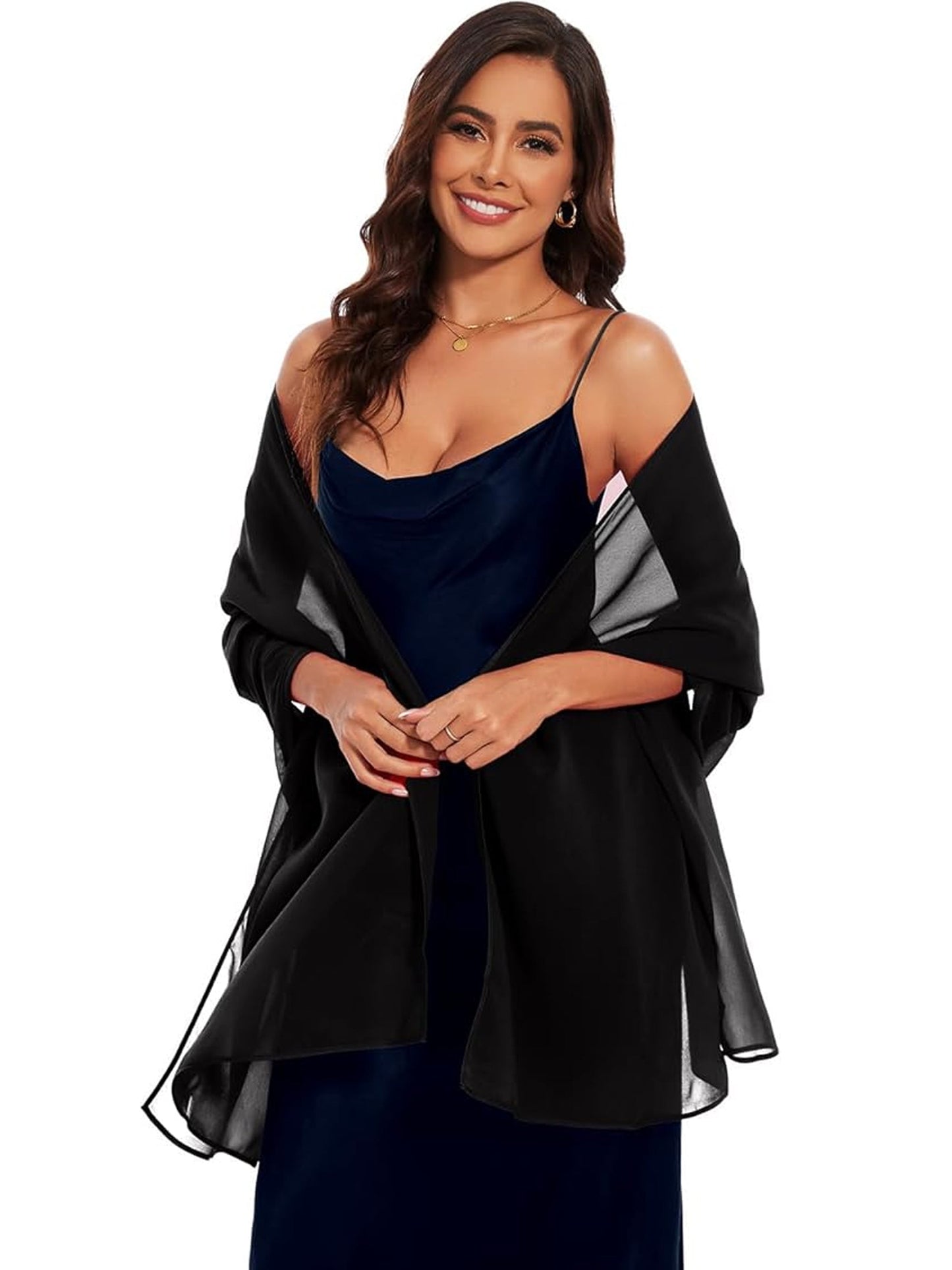 Elegant Chiffon Half Sleeves Off-Shoulder Knee Length Short Mother of The Bride Dresses - ChicSew kiarelys Elegant Chiffon Half Sleeves Off-Shoulder Knee Length Short Mother of The Bride Dresses - ChicSew kiarelys