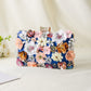 Floral Evening Handbags Colorful Rhinestone Clutch Purses Floral Bride Wedding Handbag Chain Shoulder Bag
