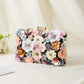 Floral Evening Handbags Colorful Rhinestone Clutch Purses Floral Bride Wedding Handbag Chain Shoulder Bag