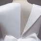 Flower Girls Dress Formal with Bow A-line Tulle Princess Gown for Wedding Kids Guest Dress