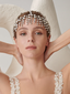 Silver Crystal Tassels Rhinestone Head Chain Headband Forehead Jewelry