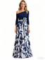 Off Shoulder Floral Mother of The Bride Dresses Wedding Clothes Women Dresses