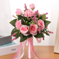 Wedding Flower For The Groom And Bride, Simulated Rose Wedding Bouquet