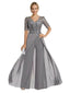 Formal Jumpsuits Mother of The Bride Dresses Lace Evening Formal Gowns V-Neck