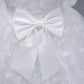 Flower Girls Dress Formal with Butterflies and Bow A-line Tulle Princess Gown for Wedding Kids Guest Dress