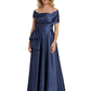 Formal Off Shoulder Mother of The Bride Dresses Evening Clothes Women Dress