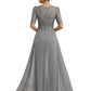 Formal Jumpsuits Mother of The Bride Dresses Lace Evening Formal Gowns V-Neck