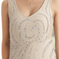 2PCS Mermaid Chiffon Sequin V-neck Mother of the Brides Dresses