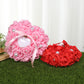 PE Foam Rose Flower Heart Shape Ring Pillow Wedding Ring Box