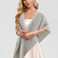 Faux Cashmere Sleeveless Casual Wedding Shawl