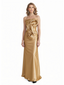 Sexy Sweetheart Silky Satin Mermaid Long Formal Evening Dresses For Women