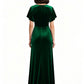 Slit Velvet Mother of The Bride Dresses Long Formal Bridesmaid Dresses For Mother