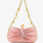 Evening Bag Clutch Bag Pleated Bow Tassel Short Chain Dress Party Evening Bag
