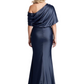 Elegant One Shoulder Formal Dresses Mermaid Mother of The Bride Dress
