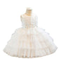 Gradient Flower Girls Dress Cute Princess Gown for Wedding Gradient Kids Tutu Dresses