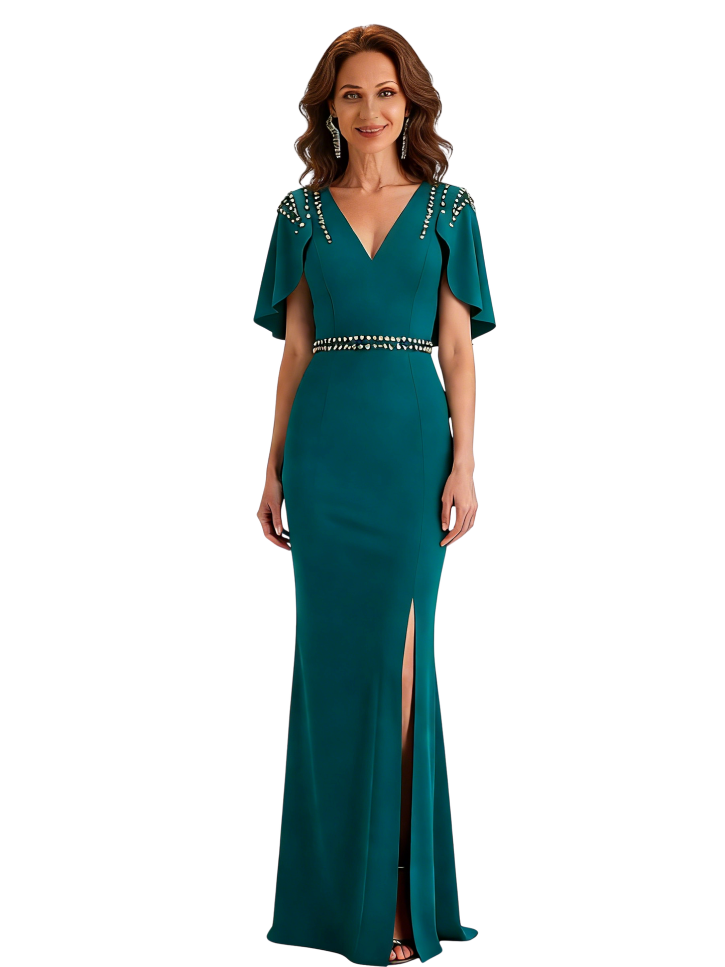 Mermaid Women Mermaid Dresses Mother of The Bride Dresses Long Formal Evening Gowns