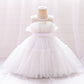 Princess Flower Girls Dress Cute Gown for Wedding Kids Tutu Dresses