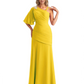 Embroidered Lace Bodice Mother of the Bride Dress Chiffon Maxi Dress Plus Size