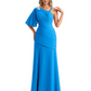 Embroidered Lace Bodice Mother of the Bride Dress Chiffon Maxi Dress Plus Size