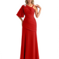 Embroidered Lace Bodice Mother of the Bride Dress Chiffon Maxi Dress Plus Size