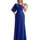 Embroidered Lace Bodice Mother of the Bride Dress Chiffon Maxi Dress Plus Size