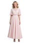 Elegant Chiffon Mother of The Bride Dresses A-line Evening Gowns Wedding