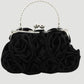 Handle rose bag evening bag bridal bag bridesmaid bag girls handbag crossbody bag