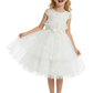 Spaghetti-Straps Princess Dress Flower Girl Dress Birthday Party Dresses