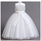 Elegant Cupcake Flower Girls Dress Tulle Princess Gown for Wedding Kids