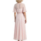 Elegant Chiffon Mother of The Bride Dresses A-line Evening Gowns Wedding