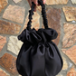 Satin purse bag Cocktail bag Simple and elegant bag Evening bag
