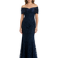 Mermaid Lace Formal Gowns Mother of the Brides Dresses Floor Length Off Shoulder
